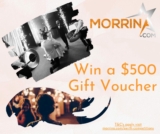 Morrina Competition: Win a $500 Morrina.com Gift Voucher