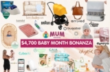 Mum Central Baby Month Bonanza Competition: Win a share of over $4700 of Newborn Baby Essentials