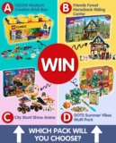 Mum Central LEGO Giveaway: Win 1 of 4 LEGO prizes