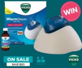 Mum Central Giveaway: Win a Vicks Warm Steam Vaporizer Bundle