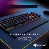 Win a Roccat Pyro Mechanical RGB Keyboard