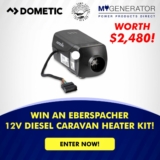 Win an Eberspacher Airtronic AS2 D2L Caravan Diesel Air Heater Kit worth $2,480