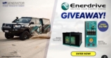 My Generator Competition: Win an Enerdrive 4WD Canopy Explorer System & 100Ah Lithium Battery (prize worth $2,738)
