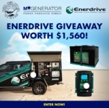 My Generator and Trip In A Van Competition: Win a prize pack worth $1,560