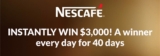 Nescafé Blend 43 Promotion 2022: Win 1 of 40 $3,000 prizes