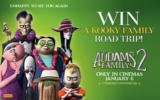 Network 10 Addams Family Competition: Win a road trip valued at $4,740