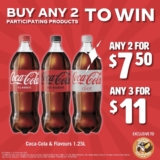 New Sunrise Win with Coke Competition: Win $1,000 prizes everyday