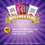 New Sunrise Cadbury Promotion: Win 1 of 28 $250 Fuel cards at cadbury.newsunrise.com.au