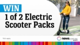 Win 1 of 2 Electric Scooter Packs from News Australia