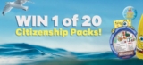 Nickelodeon Junior Citizens of the Reef Competition: Win 1 of 20 SpongeBob Citizenship packs at nick.com.au/reefsquad