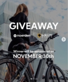 Win a Milano e-bike (worth 1300 euros) & a LIZ Smart Bottle from Noerden