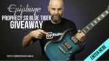 Noisegate Giveaway: Win a Prophecy SG Electric Guitar in Blue Tiger finish valued at $1649