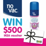 No Vac Competition: Win a $500 IKEA Voucher