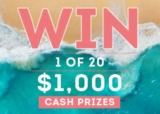 Chemist Warehouse Nude by Nature Contest: Win 1 of 20 $1000 cash prizes
