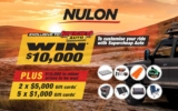 Nulon Competition 2021: Win Supercheap Auto Gift Cards worth up to $10,000 at nulon.com.au/win