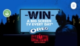 Oreo The Batman Woolworths Promotion: Win big screen TVs every day at oreo.com.au/thebatmantv
