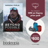 Osprey Packs Competition: Win a Prize Pack valued at over $800 thanks to Booktopia