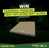 Outdoor Connection Giveaway: Win a Sandman Premium Self-Inflating Mat Queen valued at $269