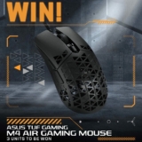 PC Case Gear Giveaway: Win 1 of 3 ASUS TUF M4 Air Gaming Mice