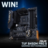 PC Case Gear Competition: Win an ASUS TUF B450M Pro S Gaming Motherboard