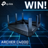 PC Case Gear Competition: Win a TP-Link Archer C4000 Tri-Band Wi-Fi Router