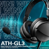 PC Case Gear Giveaway: Win an Audio-Technica GL3 Closed-Back Gaming Headset
