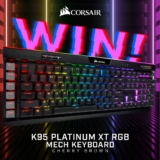 Win a Corsair K95 Platinum XT RGB Mech Keyboard from PC Case Gear