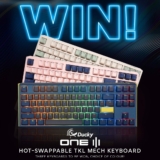 PC Case Gear Competition: Win 1 of 3 Ducky One 3 TKL Hot-Swap Mech Keyboards