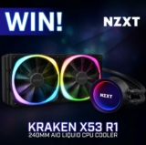 PC Case Gear Competition: Win a NZXT Kraken X53 R1 240mm AIO Liquid CPU Cooler