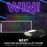 PC Case Gear Giveaway: Win 1 of 2 NZXT keyboard and mouse bundles