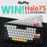PC Case Gear Giveaway: Win 1 of 2 Halo 75 Keyboards from NuPhy
