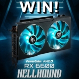 Win a PowerColor Radeon RX 6600 Hellhound 8GB