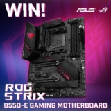 PC Case Gear Competition: Win an ASUS STRIX B550-E Gaming Motherboard
