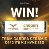 Win a 1TB Team Cardea Ceramic C440 Gen4 M.2 NVMe SSD