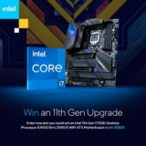 PLE Computers Intel Competition: Win an Intel 11th Gen Upgrade + an ASUS motherboard worth $1300