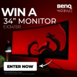 Win an Ultrawide 34″ Gaming Monitor from Benq and PLE Computers