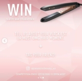 Panasonic Beauty Competition: Win a Panasonic EH-HS99 Hydrating Hair Straightener