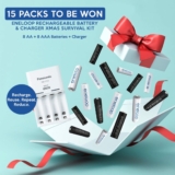 Panasonic Giveaway: Win 1 of 15 Eneloop Christmas Survival Kits