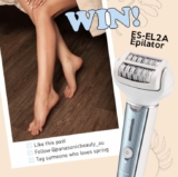 Panasonic Beauty Competition: Win a Panasonic ES-EL2A Epilator worth $199