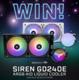 PC Case Gear Giveaway: Win a Team Siren GD240E ARGB AIO Liquid CPU Cooler