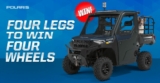 Polaris 4 legs 4 wheels competition: Win a 2021 Polaris Ranger 1000 EPS Premium worth over $31,000 and more