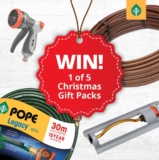 Win 1 of 5 Christmas packs from Pope Products