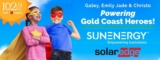 Galey, Emily Jade & Christo Gold Coast Heroes Competition: Win a Smart Home Solar System valued at $9,199
