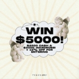Win $2,500 cash + a $2,500 wardrobe from Princess Polly