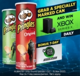 Pringles Xbox Promotion 2020: Win an Xbox Series X daily and more at pringles.com/anz/xbox