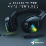 Win a ROCCAT Syn Pro Air Wireless 3D Audio AIMO RGB Gaming Headset