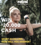 Rebel Sport WWOS Competition: Win $20,000 cash at rebel.wwos.nine.com.au