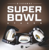 Rebel Sport Super Bowl Competition: Win 1 of 3 balls signed by Jags star and Aussie, Adam Gotsis