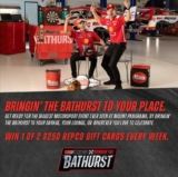 Repco Bringin’ The Bathurst Competition: Win 1 of 22 $250 gift cards
