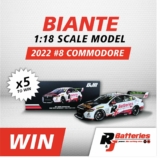 Win 1 of 5 Limited Edition Biante scale model cars thanks to R&J Batteries